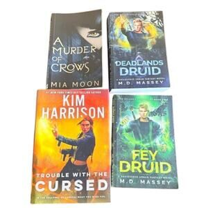 Urban Fantasy Book Bundle Druid Magic Kim Harrison M D Massey Mia Moon